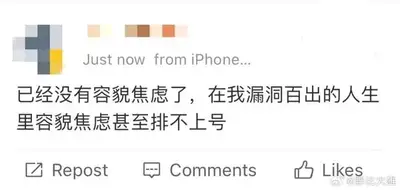 容貌焦虑甚至排不上号的人生感叹 梗图网 | AI梗图搜索引擎与百科