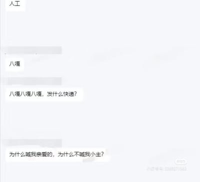 这是一张聊天记录截图，显示了一段带有调侃性质的对话。对话中出现了"八嘎"(日语中傻瓜的意思)和"小主"(古代对主人的称呼)等词汇，营造出一种幽默的氛围。