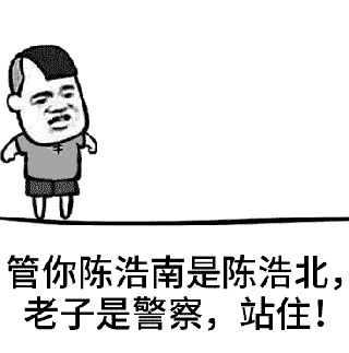 警察喊话陈浩南：管你陈浩南还是陈浩北，站住！