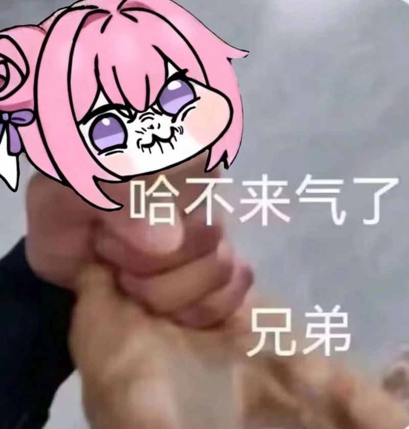 Doro表情包：哈不来气了兄弟