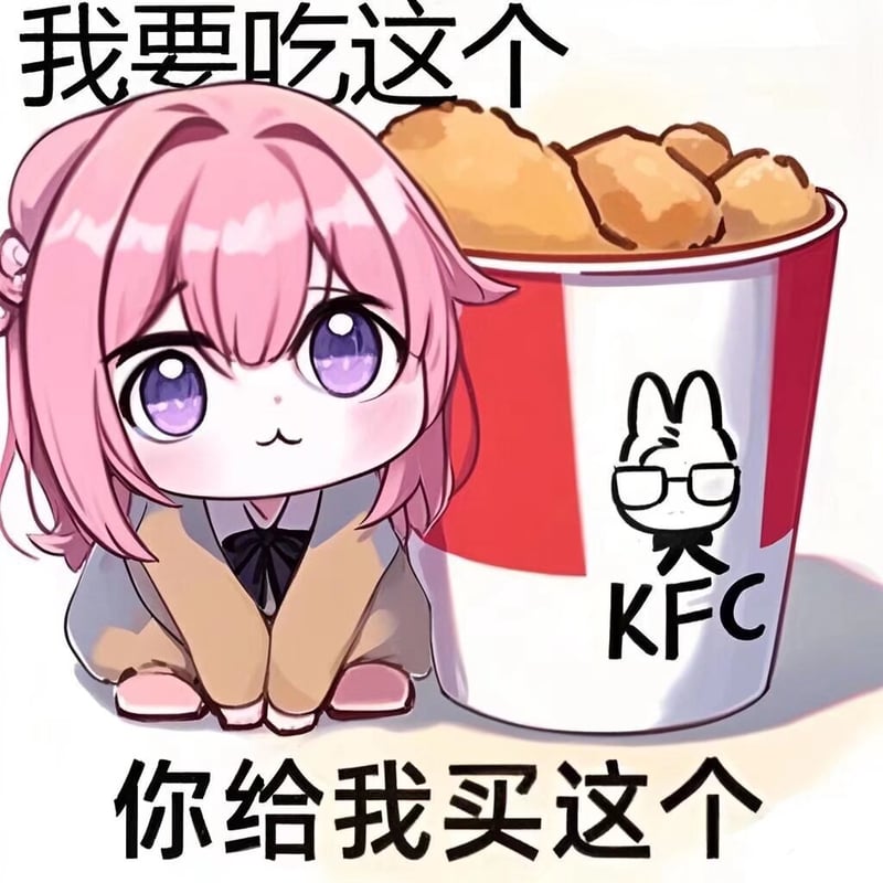 Doro想要吃KFC炸鸡