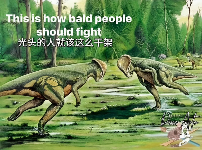 古生物复原图