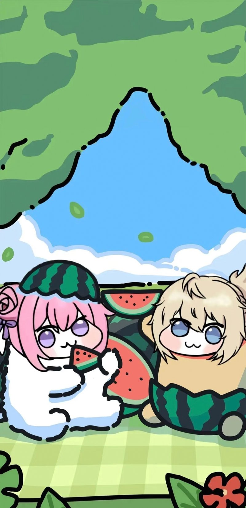Doro的夏日西瓜野餐
