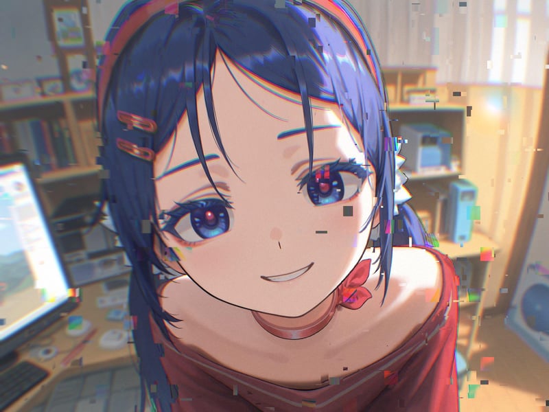 AI原创二次元形象