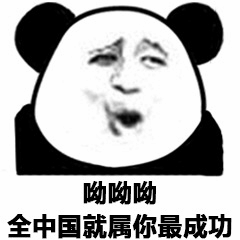 熊猫头嘲讽：全中国就属你最成功