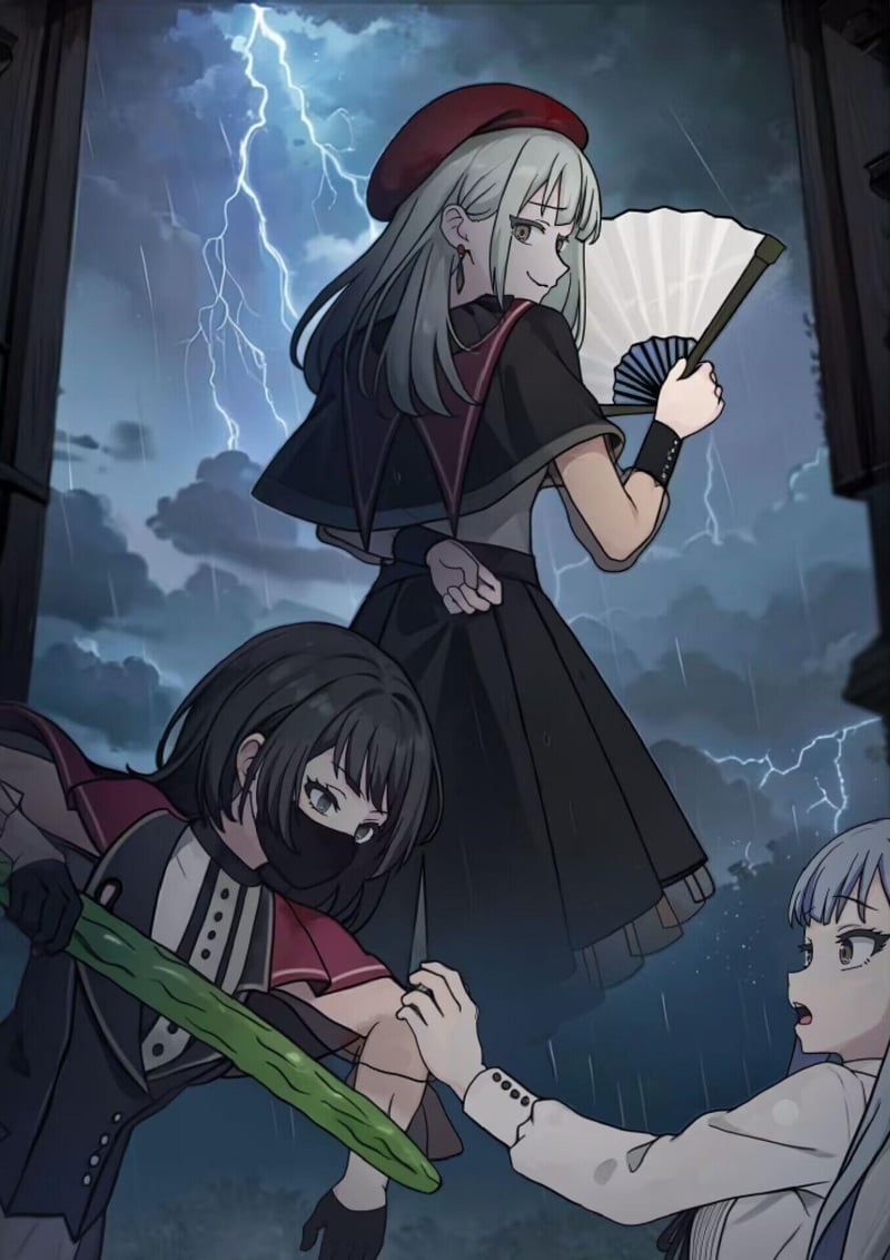 原创AI二次元形象