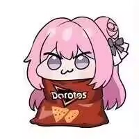 Doro表情包 - 粉色萌物与Doritos薯片袋
