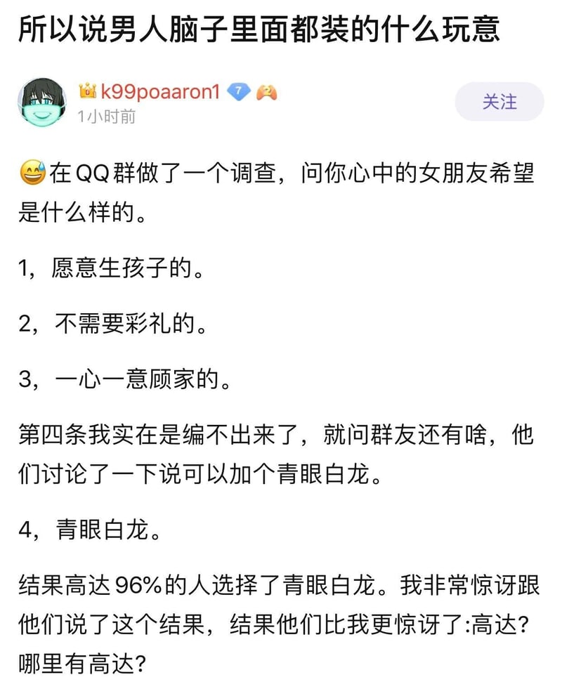 青眼白龙