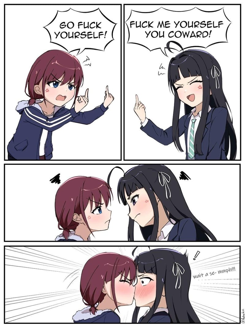 黑发少女