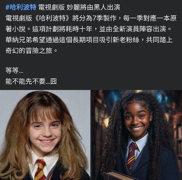 哈利波特电视剧版（传闻）