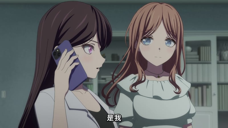 MyGO! 动画场景：两位少女的对话瞬间