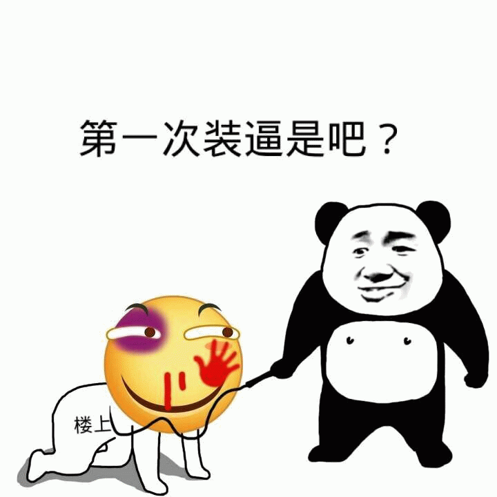 第一次装逼是吧？