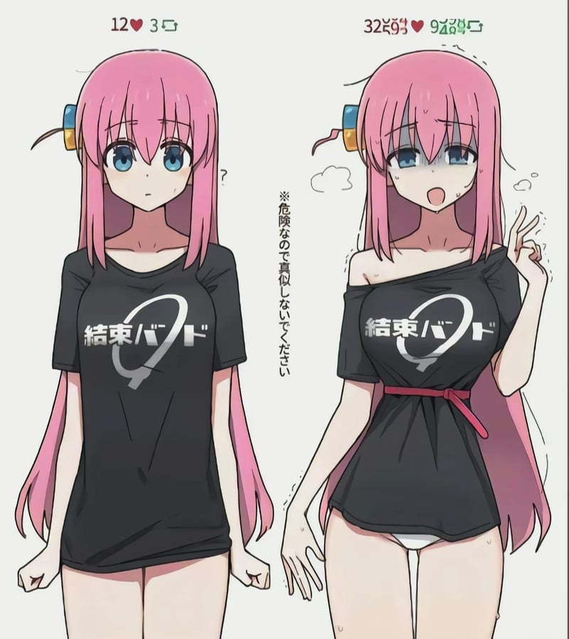 粉色头发动漫少女