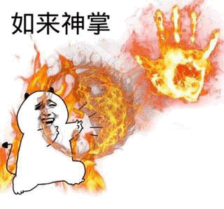 使出如来神掌的暴躁小团子