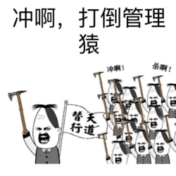 冲啊，打倒管理猿