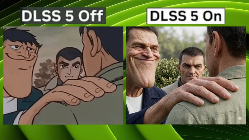 DLSS 5 ON梗图