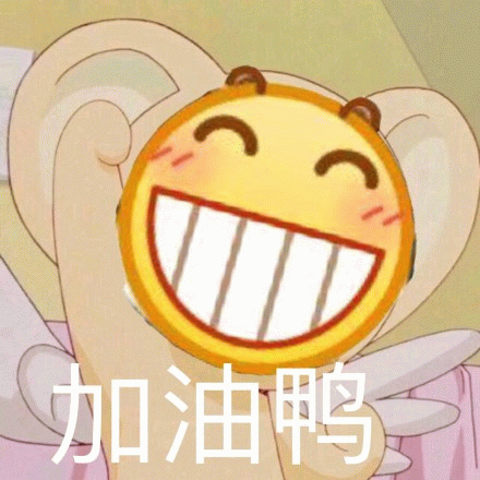加油鸭卡通表情包