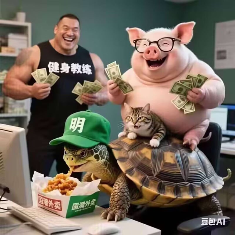 健身网红、网络表情包人物