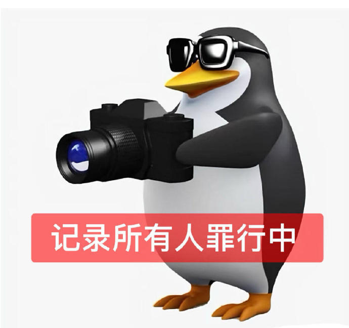 高雅人士企鹅记录罪行中