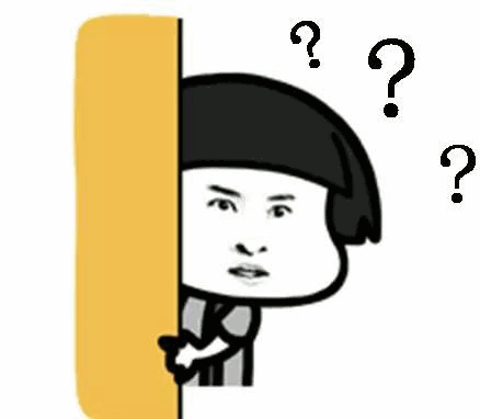 疑惑偷看的卡通人物表情包