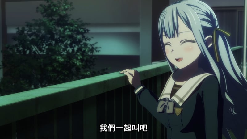 MyGO! 蓝发少女阳台微笑场景