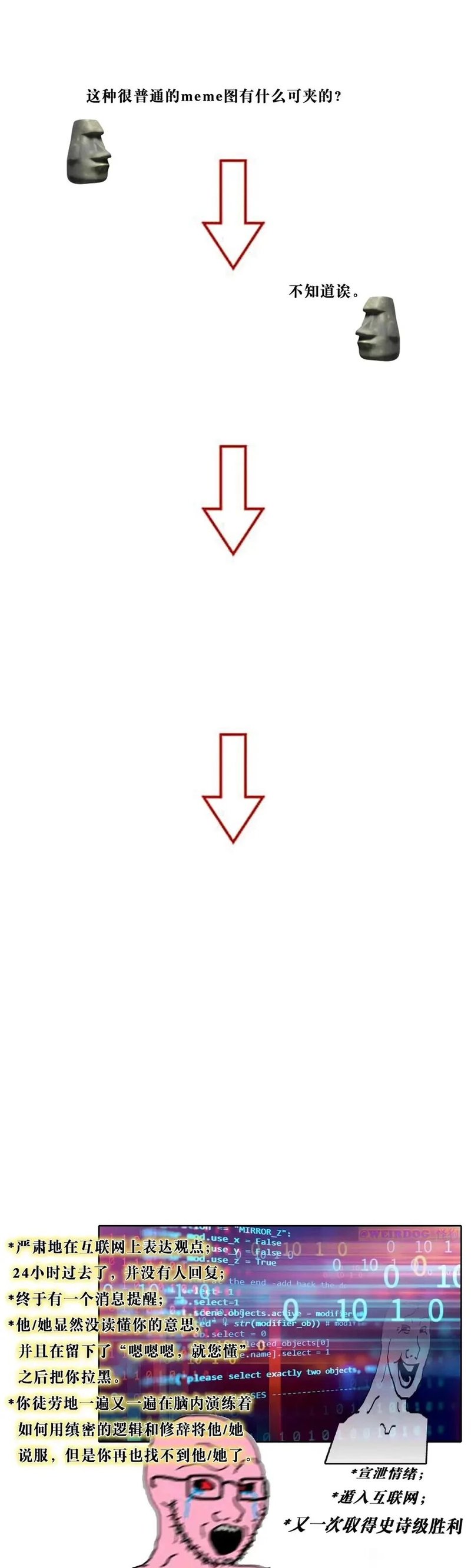 Wojak悲伤男孩梗图