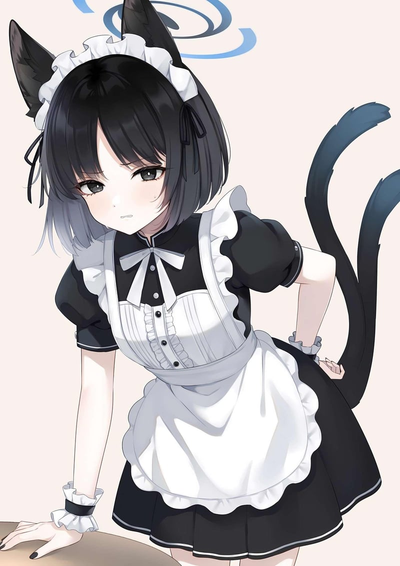 原创猫耳女仆少女