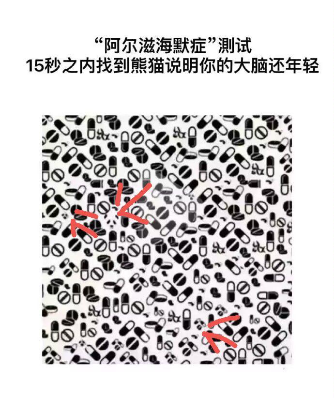 趣味视觉测试图