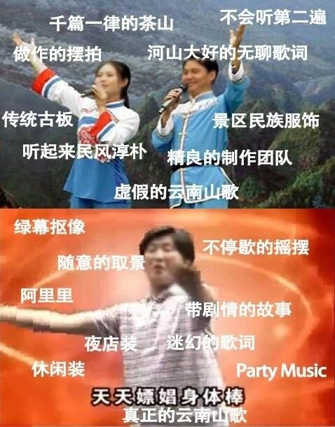 云南民间山歌创作表演
