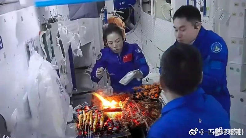 中国空间站航天员