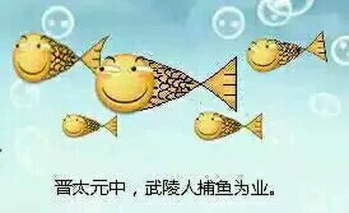 《桃花源记》开篇名场面？微笑鱼群的捕鱼日常