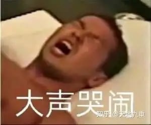 本图是一张广为流传的野兽先辈（田所浩二）表情包，画面底部配有“大声哭泣”字样。该截图来自《仲夏夜之淫梦》第四章，通过加上夸张文字成为B站、贴吧等中文社群玩梗、吐槽的经典恶臭梗表情。多用于表达伤心、崩溃、无力吐槽等情景，也常带有反讽、自嘲色彩。因为出自淫梦梗，易与“114514”等圈内数字象征联用，属于极具代表性的网络迷因。 

谐音与玩梗方面，本图承载明显“恶臭”双关，仅从图片文字与表情的强烈反差即可体现二次元圈显著的玩梗文化。