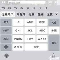 苹果输入法你上过学没有缩略图