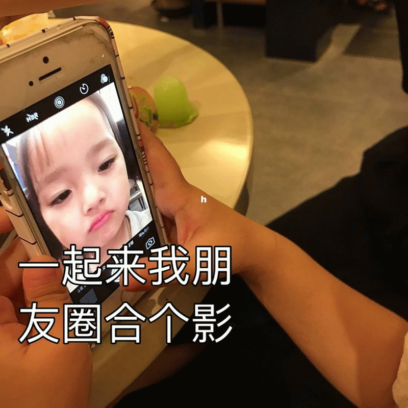 权律二表情包：一起来我朋友圈合个影