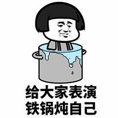 铁锅炖自己表演