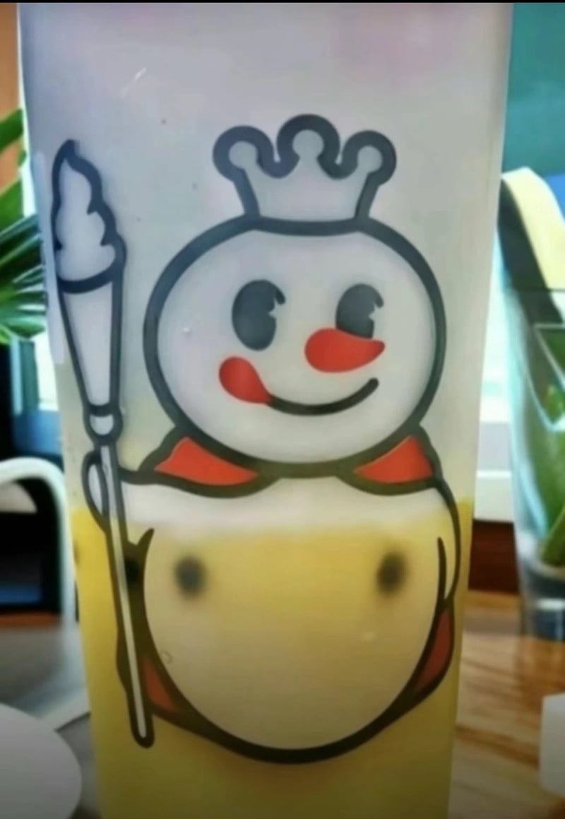 蜜雪冰城雪人