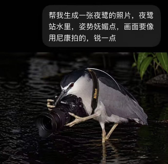 X用户雲鳩原创AI梗图