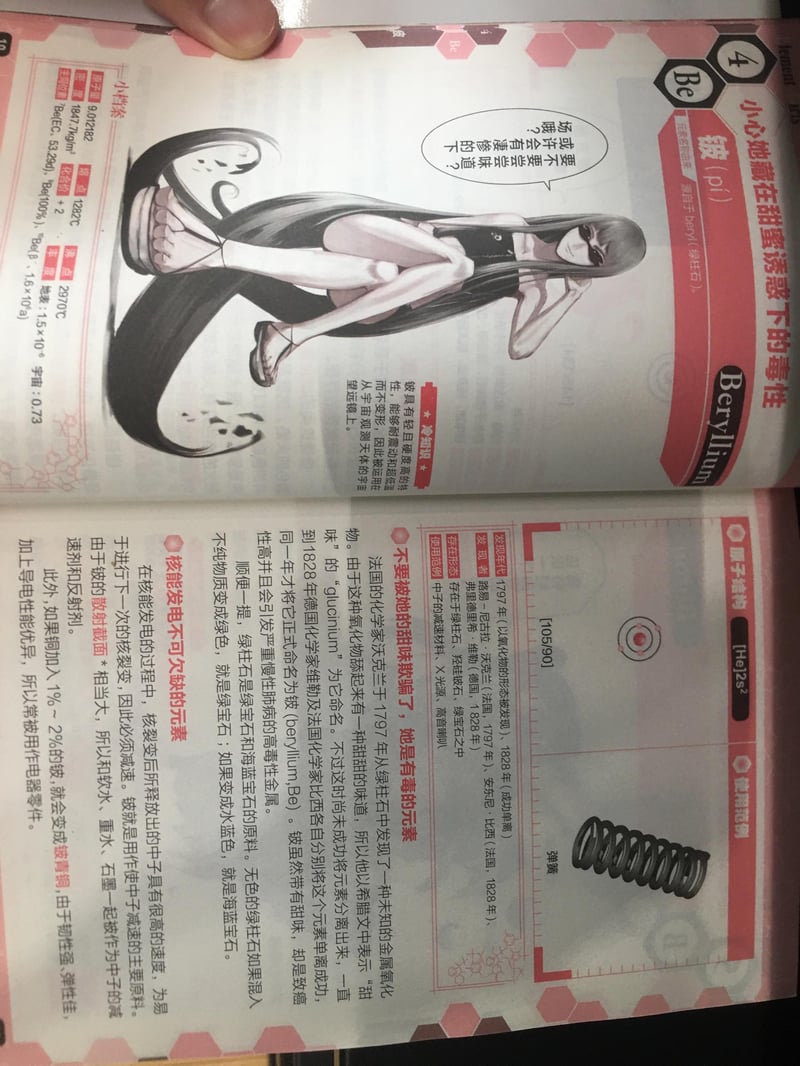 化学元素拟人化科普书籍
