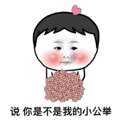 说你是不是我的小公举 卡通表情包