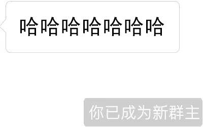 成为新群主后的反应