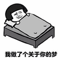 我做了个关于你的梦 卡通梗图