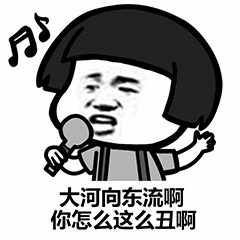 大河向东流版吐槽颜值