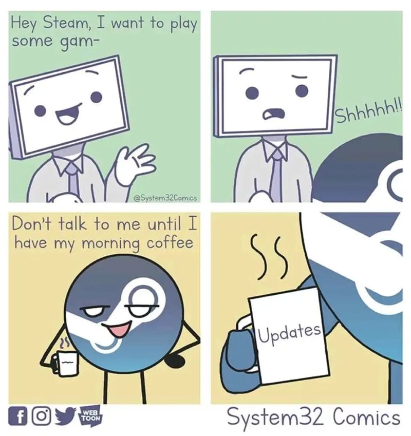 Steam拟人图标