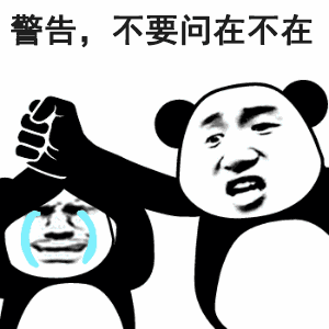 警告！不要问在不在