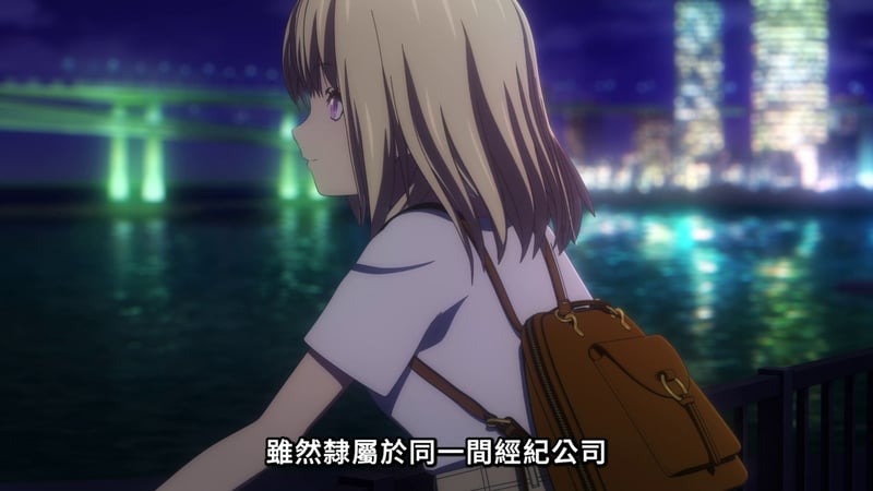 MyGO! 角色夜晚水边眺望场景