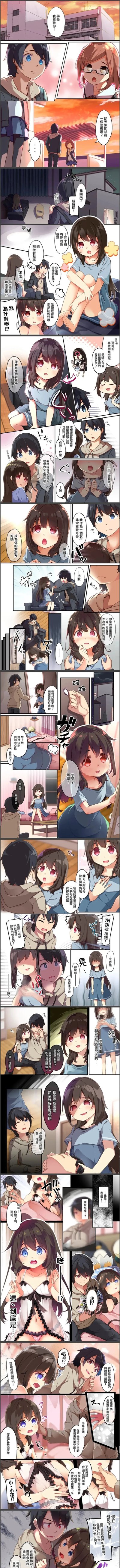 这是一篇二次元恋爱喜剧连环漫画，剧情围绕学长、学妹和妹妹展开：夕阳下，戴眼镜的学妹向学长羞涩告白，并请求学长第二天给出答复。学长回到家后，妹妹察觉到了这件事，询问学长是否打算接受告白，学长表示会拒绝。随后妹妹指出学长喜欢的是娇小可爱、会做家务的长发女孩，而自己正好符合这个类型，接着向学长大胆告白，表明自己作为女生喜欢学长，想要成为他的女朋友。学长震惊地拒绝，强调妹妹对自己而言是重要的家人。妹妹随后以道歉为由进入学长房间，继续向学长撒娇，称可以为学长做任何事，再次表达想要成为学长恋人的心意。学长慌乱地再次拒绝，妹妹假装失落又立刻贴近学长，用撒娇的语气重复告白，让学长脸红心跳、不知所措，整个故事充满了兄妹间的暧昧和恋爱喜剧的甜腻氛围。