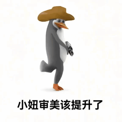 高雅人士企鹅牛仔舞：小妞审美该提升了