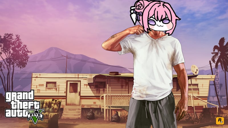 Doro乱入GTA V！肌肉猛男的呆萌反差