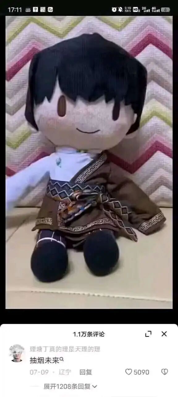 网红理塘丁真的衍生周边