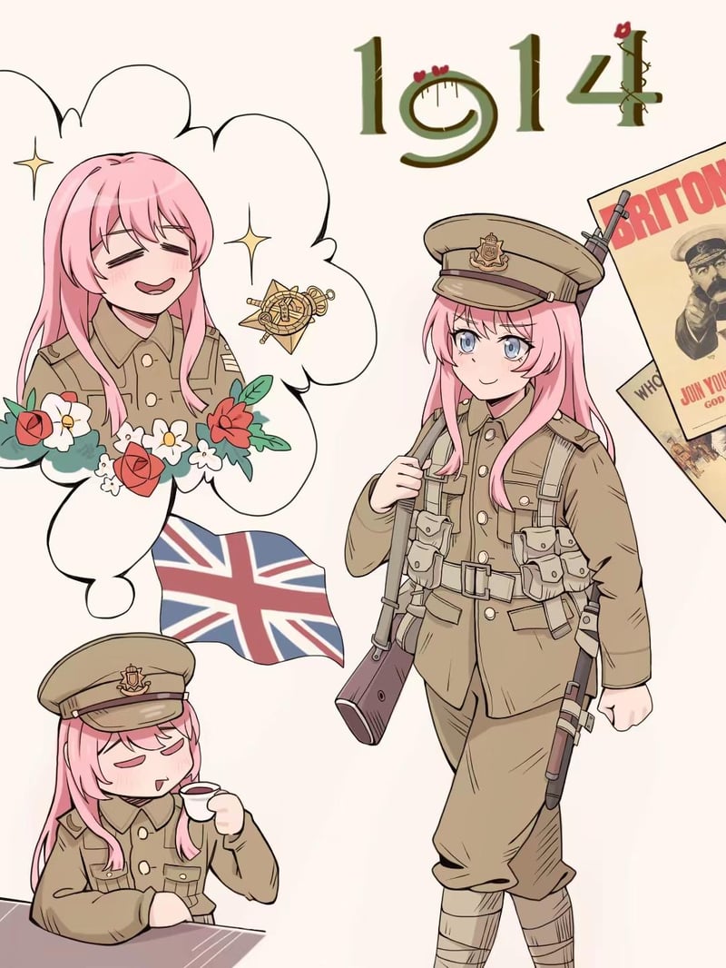 粉色头发女孩